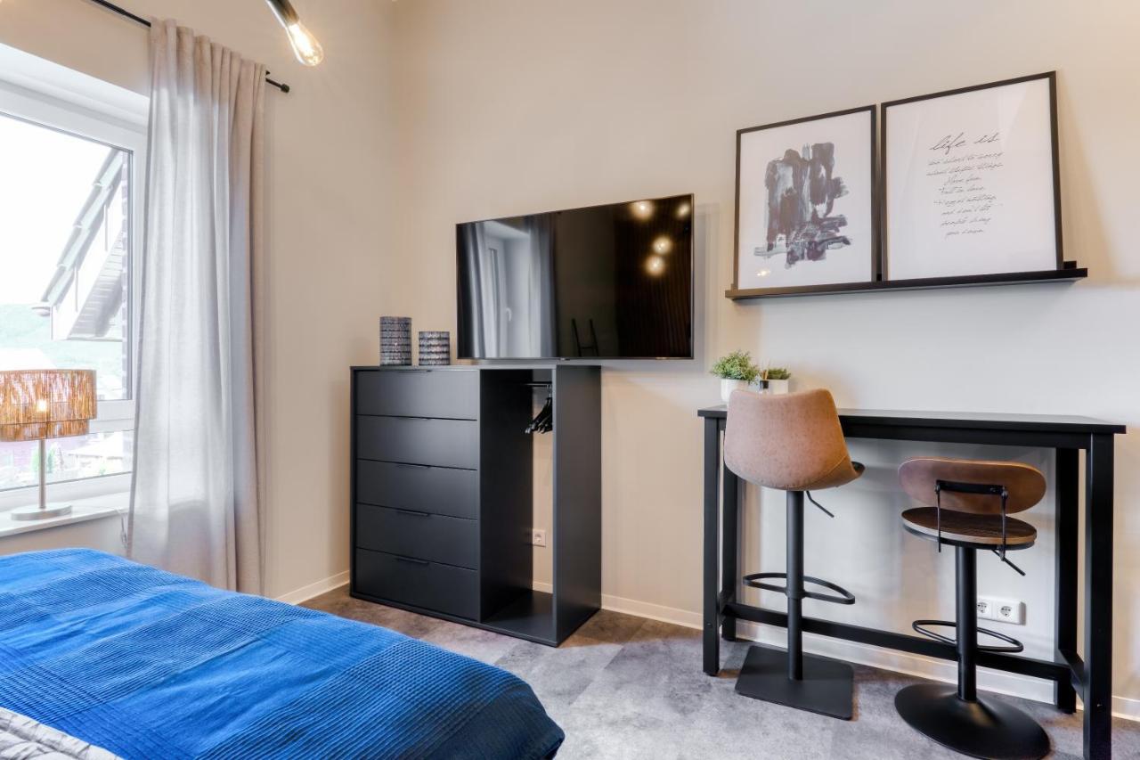 Apartment Cozy Porta Westfalica Eksteriør billede