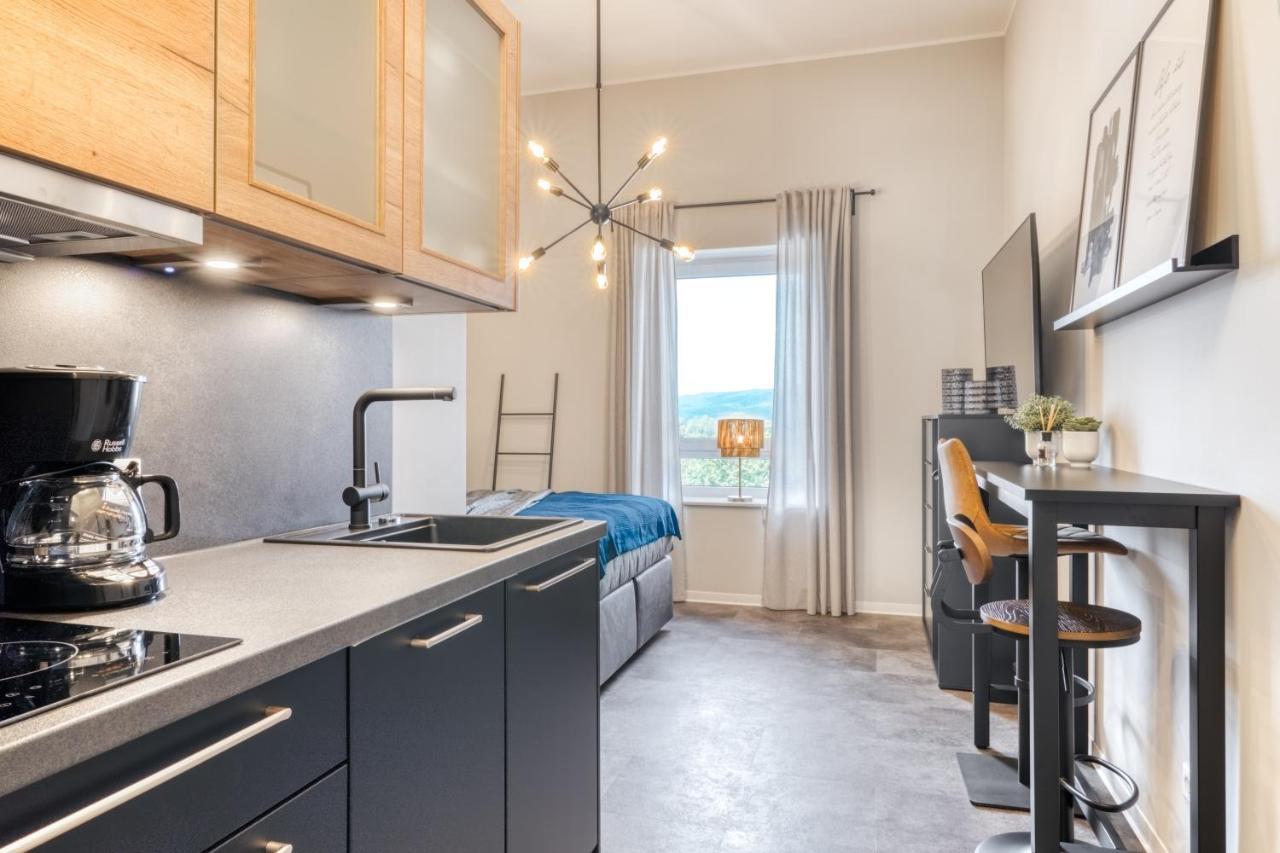 Apartment Cozy Porta Westfalica Eksteriør billede